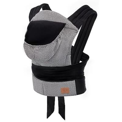kk Kinderkraft Kinderkraft ADOREE Babydrager voor geboorte, van 3 maanden tot 20 kg, ergonomische babydrager van het type Mei Tai, draagdoek, afneembare capuchon, panelen ter ondersteuning van hoofd en benen, grijs kk Kinderkraft Kinderkraft ADOREE Babydrager voor geboorte, van 3 maanden tot 20 kg, ergonomische babydrager van het type Mei Tai, draagdoek, afneembare capuchon, panelen ter ondersteuning van hoofd en benen, grijs