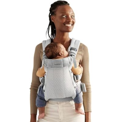 BabyBjörn Harmony, Mesh 3D, zilver BabyBjörn Harmony, Mesh 3D, zilver