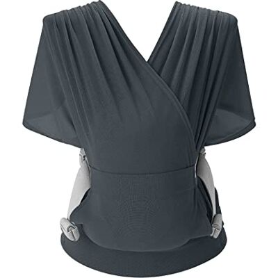 SONARIN Bande de porte bébé respirante et ergonomique, élastique, porte-bébé, porte-bébé, porte-bébé, léger, portable pour bébé jusqu'à 15 kg(gris) SONARIN Bande de porte bébé respirante et ergonomique, élastique, porte-bébé, porte-bébé, porte-bébé, léger, portable pour bébé jusqu'à 15 kg(gris)