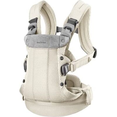BabyBjörn Harmony, Mesh 3D, crèmekleurig BabyBjörn Harmony, Mesh 3D, crèmekleurig