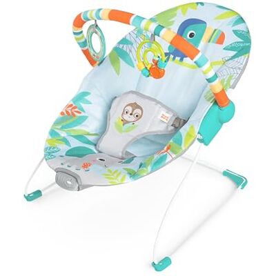 Bright Starts Babywipstoel met rustgevende trillingen, afneembare speelgoedstang, antislippoten, 0-6 maanden, tot 9 kg (Rainforest Vibes) Bright Starts Babywipstoel met rustgevende trillingen, afneembare speelgoedstang, antislippoten, 0-6 maanden, tot 9 kg (Rainforest Vibes)