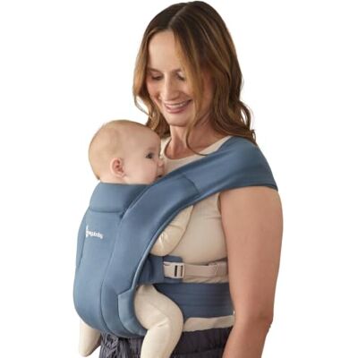 Ergobaby Embrace Cozy Newborn Baby Wrap Carrier Travel Bed BCEMAOXBLU Ergobaby Embrace Cozy Newborn Baby Wrap Carrier Travel Bed BCEMAOXBLU