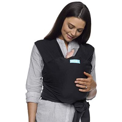 Moby Babydrager voor pasgeborenen en jonge baby's, zachte draagdoek, ideaal voor het dragen en borstvoeding geven van je kind terwijl het dicht bij je blijft Moby Babydrager voor pasgeborenen en jonge baby's, zachte draagdoek, ideaal voor het dragen en borstvoeding geven van je kind terwijl het dicht bij je blijft