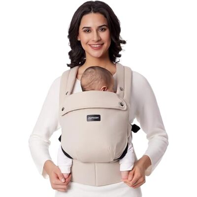 Momcozy Babydrager van pasgeborenen tot peuters, ergonomisch, comfortabel Fysiologische babydrager, M-positie, verstelbare taille van 64 tot 127 cm, X-rugsteun en EVA-lendengordel Momcozy Babydrager van pasgeborenen tot peuters, ergonomisch, comfortabel Fysiologische babydrager, M-positie, verstelbare taille van 64 tot 127 cm, X-rugsteun en EVA-lendengordel