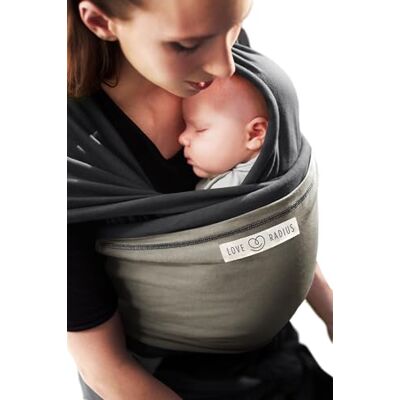 Love Radius Originele JPMBB sjaal antraciet, olijf Love Radius Originele JPMBB sjaal antraciet, olijf