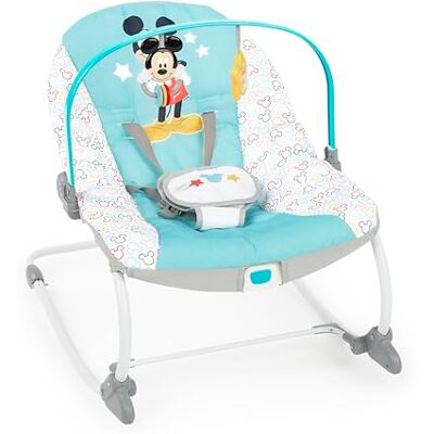 Bright Starts , Disney Baby, originele Bestie Mickey, rustgevende trillingen, afneembare speelboog met 2 speelgoed, verstelbare zitting, tot 18 kg, vanaf 0 maanden 12561 Bright Starts , Disney Baby, originele Bestie Mickey, rustgevende trillingen, afneembare speelboog met 2 speelgoed, verstelbare zitting, tot 18 kg, vanaf 0 maanden 12561