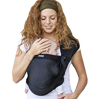 Minimonkey zwarte draagzak met schouderriem Minimonkey zwarte draagzak met schouderriem