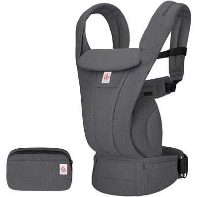 Ergobaby Omni Deluxe All-in-One babydrager met 4 posities, tot 20 kg Babydrager met 4 posities, ademend mesh, met ergonomische ondersteuning, 3,2 tot 20,4 kg, grafietgrijs Ergobaby Omni Deluxe All-in-One babydrager met 4 posities, tot 20 kg Babydrager met 4 posities, ademend mesh, met ergonomische ondersteuning, 3,2 tot 20,4 kg, grafietgrijs