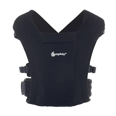 Ergobaby Babydrager voor pasgeborenen, fysiologisch en ergonomisch, extreem zacht, puur zwart, BCEMABLK Ergobaby Babydrager voor pasgeborenen, fysiologisch en ergonomisch, extreem zacht, puur zwart, BCEMABLK