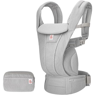 Ergobaby Omni Deluxe All-in-One babydrager voor pasgeborenen tot 20 kg Babydrager van ademend mesh met 4 draagposities en ergonomische ondersteuning, 3,2-20,4 kg, parelgrijs Ergobaby Omni Deluxe All-in-One babydrager voor pasgeborenen tot 20 kg Babydrager van ademend mesh met 4 draagposities en ergonomische ondersteuning, 3,2-20,4 kg, parelgrijs