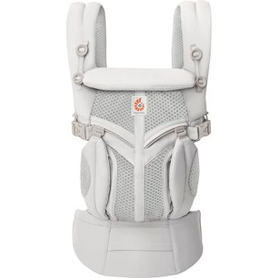 Ergobaby Omni 360 babyhouder voor pasgeborenen, ergonomisch en fysiologisch, cool air mesh rug en buik, Pearl Grey BCS360PGREY Ergobaby Omni 360 babyhouder voor pasgeborenen, ergonomisch en fysiologisch, cool air mesh rug en buik, Pearl Grey BCS360PGREY