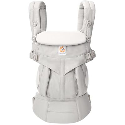 Ergobaby BCS360GRY ebcs360gry babydraagrugzak, 1 stuk (1 verpakking), lichtgrijs Ergobaby BCS360GRY ebcs360gry babydraagrugzak, 1 stuk (1 verpakking), lichtgrijs
