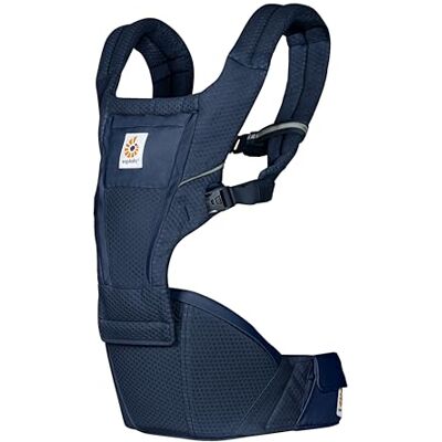 Ergobaby Alta Hip Seat Babydrager met buikzitje voor baby's en peuters vanaf 4 maanden (5,5 kg 20,4 kg) Babydrager met SoftFlex-net Ergobaby Alta Hip Seat Babydrager met buikzitje voor baby's en peuters vanaf 4 maanden (5,5 kg 20,4 kg) Babydrager met SoftFlex-net