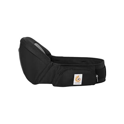Ergobaby Lift Hip Seat Babydrager met buikzitje, voor baby's en peuters vanaf 6 maanden (7,7 kg tot 20,4 kg), onyx zwart Ergobaby Lift Hip Seat Babydrager met buikzitje, voor baby's en peuters vanaf 6 maanden (7,7 kg tot 20,4 kg), onyx zwart