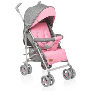 Lionelo Irma Reiswandelwagen voor baby's (6-36 maanden, 15 kg) – ultralicht 7 kg, met één hand opvouwbaar, uittrekbare rugleuning, luifel XXL, wielen 360 graden, 5-punts riem, muggennet en mand, roze Lionelo Irma Reiswandelwagen voor baby's (6-36 maanden, 15 kg) – ultralicht 7 kg, met één hand opvouwbaar, uittrekbare rugleuning, luifel XXL, wielen 360 graden, 5-punts riem, muggennet en mand, roze