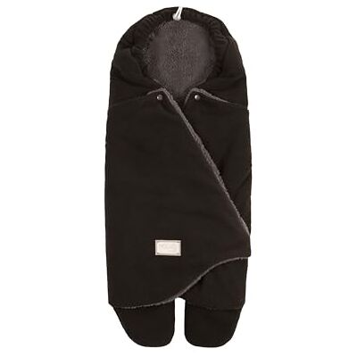 Nuvita 9100 Cuddle Zachte tas met verstelbare capuchon en individuele voetenzak Perfect van 0 tot 10 maanden (80 cm) Temperatuurbestendig tot 8 °C, water- en winddicht Zwart/Grijs Nuvita 9100 Cuddle Zachte tas met verstelbare capuchon en individuele voetenzak Perfect van 0 tot 10 maanden (80 cm) Temperatuurbestendig tot 8 °C, water- en winddicht Zwart/Grijs