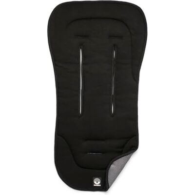 Dooky Universeel kinderwagenstoelkussen met riemopeningen, 3D-mesh, temperatuurregelaar, wasbaar en sneldrogend, antislip onderkant, voor kinderwagen en autostoel, zwart Dooky Universeel kinderwagenstoelkussen met riemopeningen, 3D-mesh, temperatuurregelaar, wasbaar en sneldrogend, antislip onderkant, voor kinderwagen en autostoel, zwart