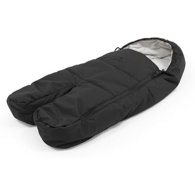 Stokke Xplory X voetenzak, houdt de baby warm bij wandelingen bij koud weer, Sonalan voering en fleece + waterafstotende buitenkant, verstelbare vooropening Stokke Xplory X voetenzak, houdt de baby warm bij wandelingen bij koud weer, Sonalan voering en fleece + waterafstotende buitenkant, verstelbare vooropening