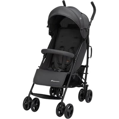 Bebeconfort Dusk, kinderwagen voor baby's, 0-4 jaar (0-22 kg), reiskinderwagen vanaf de geboorte, compact en licht (5,6 kg), zachte en gevoerde stoffen, compact opvouwbaar, mand, mineraal grafiet Bebeconfort Dusk, kinderwagen voor baby's, 0-4 jaar (0-22 kg), reiskinderwagen vanaf de geboorte, compact en licht (5,6 kg), zachte en gevoerde stoffen, compact opvouwbaar, mand, mineraal grafiet