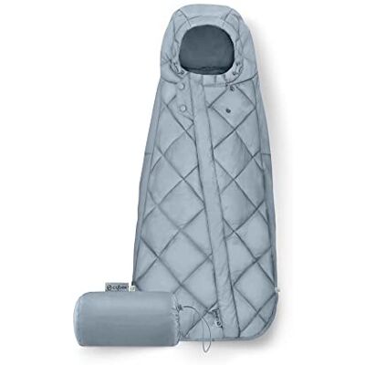 Cybex Gold Snøgga Mini 2 voetenzak, voor baby's, vanaf de geboorte tot ca. 24 maanden, TOG 4, hemelsblauw (blauw) Cybex Gold Snøgga Mini 2 voetenzak, voor baby's, vanaf de geboorte tot ca. 24 maanden, TOG 4, hemelsblauw (blauw)