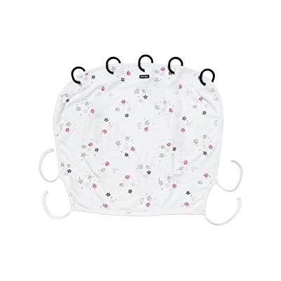 Dooky Universele zonwering voor babyzitje, kinderwagen, kinderwagen, bescherming tegen zon, wind en lichte regen, uv-bescherming UPF 50+, eenvoudig te installeren en te wassen, sterren Dooky Universele zonwering voor babyzitje, kinderwagen, kinderwagen, bescherming tegen zon, wind en lichte regen, uv-bescherming UPF 50+, eenvoudig te installeren en te wassen, sterren