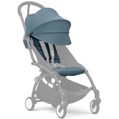 Stokke YOYO Kleurenpakket 6+ vanaf 6 maanden, aqua alleen textiel: zitkussen, uittrekbare afdekking met raam en achterzak met ritssluiting vereist YOYO chassis (apart verkrijgbaar) Stokke YOYO Kleurenpakket 6+ vanaf 6 maanden, aqua alleen textiel: zitkussen, uittrekbare afdekking met raam en achterzak met ritssluiting vereist YOYO chassis (apart verkrijgbaar)