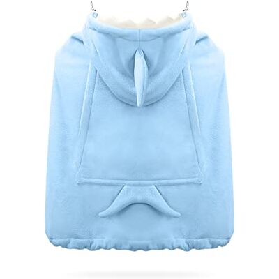 SONARIN Warme babydeurdeken, universele beschermhoes voor babydeuren, winter, met capuchon, winddicht, transportcape, met tas voor alle seizoenen (blauw) SONARIN Warme babydeurdeken, universele beschermhoes voor babydeuren, winter, met capuchon, winddicht, transportcape, met tas voor alle seizoenen (blauw)