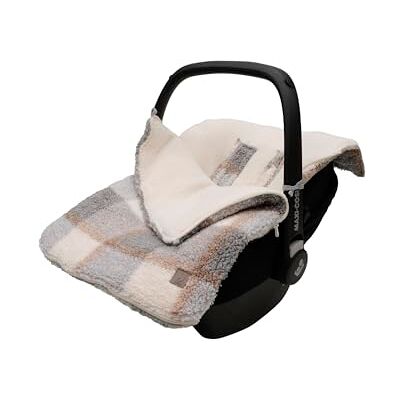 Jollein Check Loop voetenzak Teddy Voor babydrager, autostoel groep 0+ en kinderwagen Voor 3-punts en 5-punts gordel Jollein Check Loop voetenzak Teddy Voor babydrager, autostoel groep 0+ en kinderwagen Voor 3-punts en 5-punts gordel