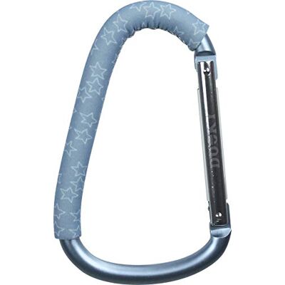 Dooky Blue Starfür Babywagen of Baggy kinderwagenhaak voor dagelijks gebruik en ophangvoorziening voor kinderwagen, blauw Dooky Blue Starfür Babywagen of Baggy kinderwagenhaak voor dagelijks gebruik en ophangvoorziening voor kinderwagen, blauw
