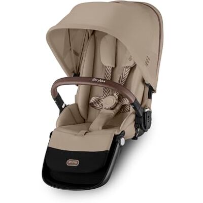 Cybex Gold zitje voor kinderwagen GAZELLE S en e-GAZELLE S, vanaf de geboorte tot ca. 4 jaar, amandelbeige Cybex Gold zitje voor kinderwagen GAZELLE S en e-GAZELLE S, vanaf de geboorte tot ca. 4 jaar, amandelbeige