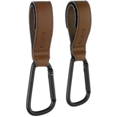 Jane Jané 2 x universele multifunctionele haken voor stuur, kinderwagen, kinderwagen, rugzak enz. tot 5 kg, bruin Jane Jané 2 x universele multifunctionele haken voor stuur, kinderwagen, kinderwagen, rugzak enz. tot 5 kg, bruin