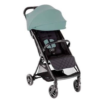 Graco Myavo™ Lichte en snel opvouwbare reiskinderwagen voor baby's vanaf de geboorte tot 4 jaar (maximale capaciteit 22 kg), grote opbergmand met regenhoes, mint Graco Myavo™ Lichte en snel opvouwbare reiskinderwagen voor baby's vanaf de geboorte tot 4 jaar (maximale capaciteit 22 kg), grote opbergmand met regenhoes, mint