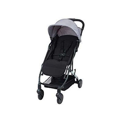 BAMBISOL YUKO² Buggy, compact, vanaf de geboorte, met één hand, verstelbare beensteun, tas, zwart/grijs BAMBISOL YUKO² Buggy, compact, vanaf de geboorte, met één hand, verstelbare beensteun, tas, zwart/grijs