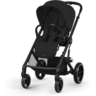 Cybex Gold Balios S Lux, ergonomische ligpositie, riemsysteem met één hand, vanaf de geboorte tot 22 kg (ca. 4 jaar), Moon Black Cybex Gold Balios S Lux, ergonomische ligpositie, riemsysteem met één hand, vanaf de geboorte tot 22 kg (ca. 4 jaar), Moon Black
