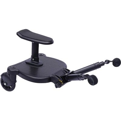 MooBeey Universele kinderwagen van polypropyleen, PU en EVA met afneembare zitting, universele voetensteun met 360° draaibare wielen, verstelbaar kinderwagenboard (25 kg) MooBeey Universele kinderwagen van polypropyleen, PU en EVA met afneembare zitting, universele voetensteun met 360° draaibare wielen, verstelbaar kinderwagenboard (25 kg)
