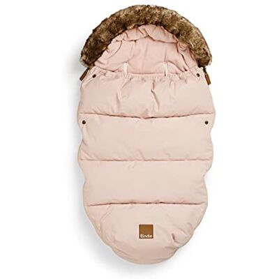 Elodie Details Universele voetenzak voor kinderwagen, warm, waterdicht en winddicht, comfortabele inbakerdeken voor kinderwagen, buggy en babybed, zacht roze Elodie Details Universele voetenzak voor kinderwagen, warm, waterdicht en winddicht, comfortabele inbakerdeken voor kinderwagen, buggy en babybed, zacht roze