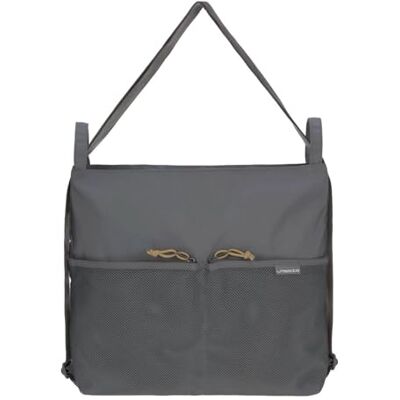 Lässig Kinderbuggytas kinderwagentas rugzak / casual conversie buggy bag antraciet Lässig Kinderbuggytas kinderwagentas rugzak / casual conversie buggy bag antraciet