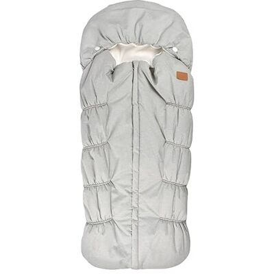 Béaba , voetenzak voor kinderwagen, 100% waterdicht, winddicht, dubbel fleece, ultra warm, TOG 6, harnas met 3 en 5 punten, capuchon met afdekking, ritssluiting, 6-24 maanden, grijs gemêleerd Béaba , voetenzak voor kinderwagen, 100% waterdicht, winddicht, dubbel fleece, ultra warm, TOG 6, harnas met 3 en 5 punten, capuchon met afdekking, ritssluiting, 6-24 maanden, grijs gemêleerd