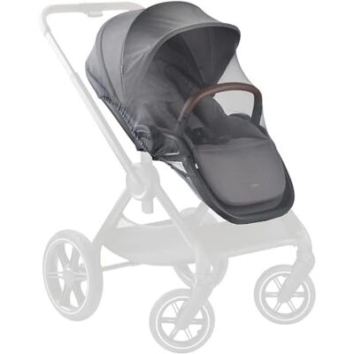 hauck Universeel vliegengaas voor kinderwagen en kinderwagen scheurvaste stof, eenvoudig te bevestigen en machinewasbaar, opvouwbaar, grijs hauck Universeel vliegengaas voor kinderwagen en kinderwagen scheurvaste stof, eenvoudig te bevestigen en machinewasbaar, opvouwbaar, grijs