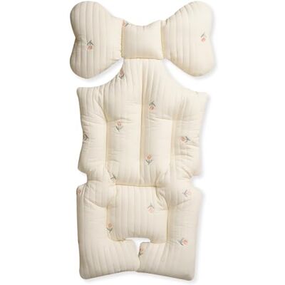 SONARIN Doublure de siège de poussette douce en coton épais universel pour poussette, landau, siège de voiture (tulipe) SONARIN Doublure de siège de poussette douce en coton épais universel pour poussette, landau, siège de voiture (tulipe)