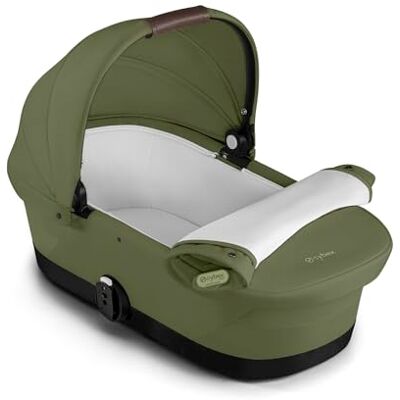 Cybex GAZELLE S Gold reiswieg, vanaf de geboorte tot ca. 6 maanden (max. 9 kg), voor Gazelle S en e-Gazelle S, mosgroen Cybex GAZELLE S Gold reiswieg, vanaf de geboorte tot ca. 6 maanden (max. 9 kg), voor Gazelle S en e-Gazelle S, mosgroen