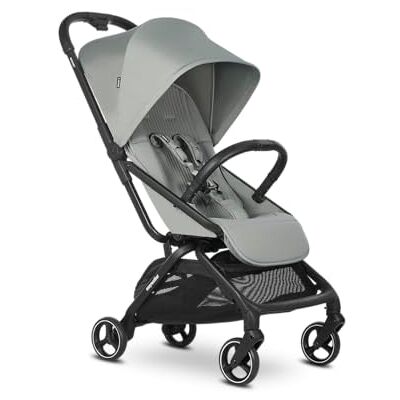 EasyWalker Rockey S kinderwagen 0-22 kg vanaf de geboorte te gebruiken met reiswieg (aparte adapter), vanaf 6 maanden als kinderwagen grote veerwielen Ø 18/20 cm fris groen EasyWalker Rockey S kinderwagen 0-22 kg vanaf de geboorte te gebruiken met reiswieg (aparte adapter), vanaf 6 maanden als kinderwagen grote veerwielen Ø 18/20 cm fris groen