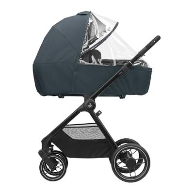 Maxi-Cosi Regenhoes voor kinderwagen Comfort, regenhoes voor kinderwagen, regenhoes voor reiswieg, geventileerd, voorraam, eenvoudig te bevestigen aan kinderwagens en babyzitjes, transparant Maxi-Cosi Regenhoes voor kinderwagen Comfort, regenhoes voor kinderwagen, regenhoes voor reiswieg, geventileerd, voorraam, eenvoudig te bevestigen aan kinderwagens en babyzitjes, transparant