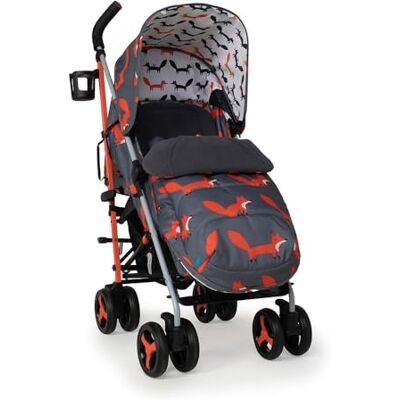 Cosatto Supa Kinderwagen 3 met voetenzak, lichte kinderwagen vanaf de geboorte tot 25 kg, eenvoudig en compact, opvouwbaar, grote boodschappenmand, voetenzak met draaggreep, antraciet Cosatto Supa Kinderwagen 3 met voetenzak, lichte kinderwagen vanaf de geboorte tot 25 kg, eenvoudig en compact, opvouwbaar, grote boodschappenmand, voetenzak met draaggreep, antraciet