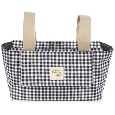 Walking Mum . I Love Vichy Organizertas, kinderwagen, zwangerschapstas voor kinderwagen, korte handgrepen voor bevestiging aan de trolley, zwart, afmetingen: 31 x 17 x 12 cm. Walking Mum . I Love Vichy Organizertas, kinderwagen, zwangerschapstas voor kinderwagen, korte handgrepen voor bevestiging aan de trolley, zwart, afmetingen: 31 x 17 x 12 cm.