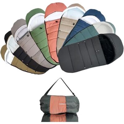 Brogtorl Universele voetenzak voor kinderwagen, accessoires voor kinderwagen, compatibel met the Babyzen YOYO YOYO2 en Cybex kinderwagens (grijs) Brogtorl Universele voetenzak voor kinderwagen, accessoires voor kinderwagen, compatibel met the Babyzen YOYO YOYO2 en Cybex kinderwagens (grijs)