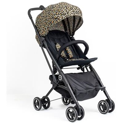 Roma Prams Capsule 3 voor kinderwagen, luipaardpatroon, kaki Roma Prams Capsule 3 voor kinderwagen, luipaardpatroon, kaki