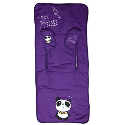 Babyline Rechthoekig tapijt, zomer, 3D-achterkant, ademend, panda Babyline Rechthoekig tapijt, zomer, 3D-achterkant, ademend, panda