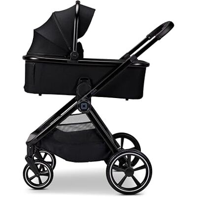 MOON Combikinderwagen Aura Onyx/Melange MOON Combikinderwagen Aura Onyx/Melange