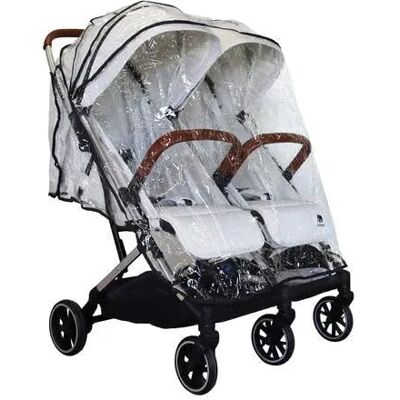 Deryan Universele regenhoes voor Rolo X2 (XL/V2) kinderwagen, bescherming tegen weersinvloeden, wind en water Deryan Universele regenhoes voor Rolo X2 (XL/V2) kinderwagen, bescherming tegen weersinvloeden, wind en water